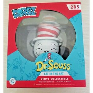 Dr. Seuss Collectible Funko POP Dorbz Cat In The‎ Hat NIB
